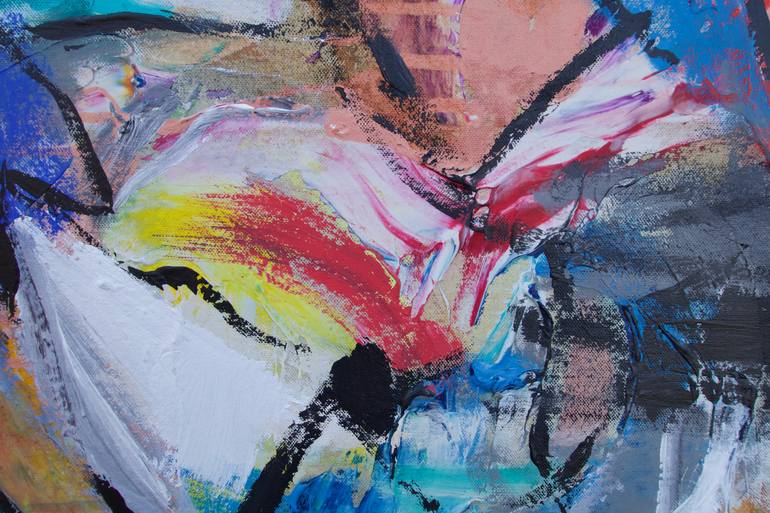 Original Abstract Expressionism Abstract Painting by Carol Mcdermott