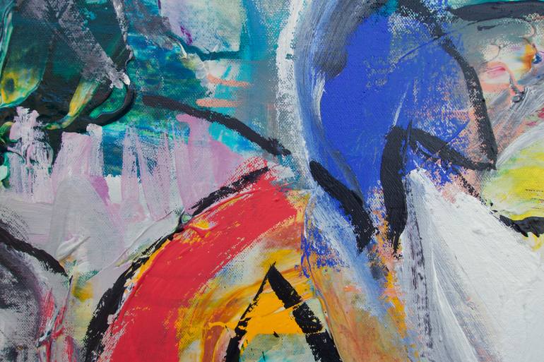 Original Abstract Expressionism Abstract Painting by Carol Mcdermott