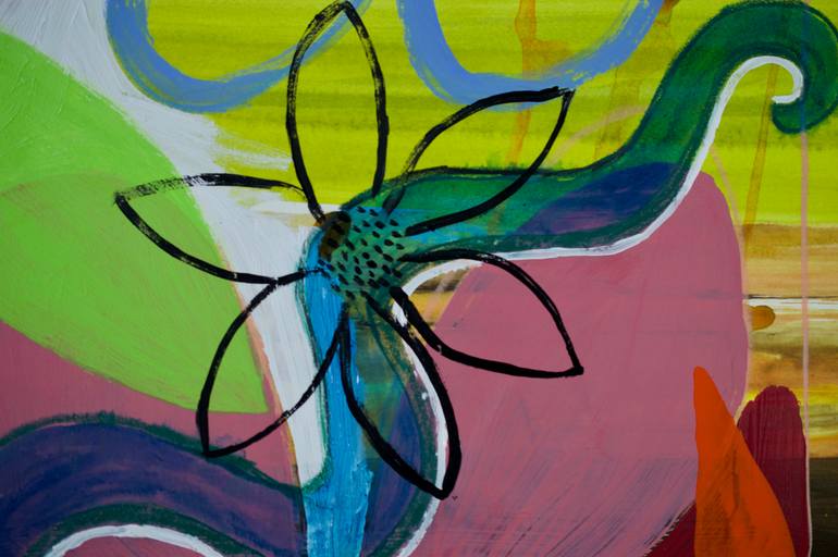 Original Abstract Landscape Painting by Carol Mcdermott