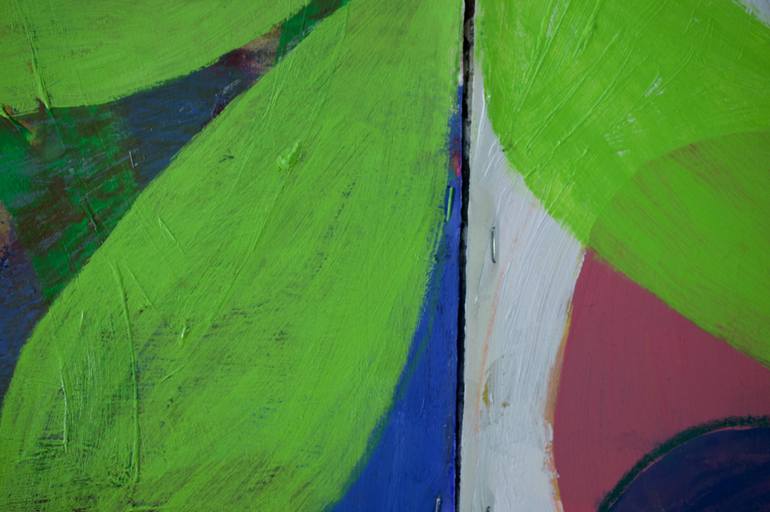 Original Abstract Landscape Painting by Carol Mcdermott