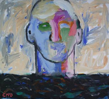 Original Expressionism Portrait Paintings by Carol McDermott