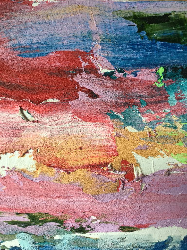 Original Abstract Landscape Painting by Carol Mcdermott