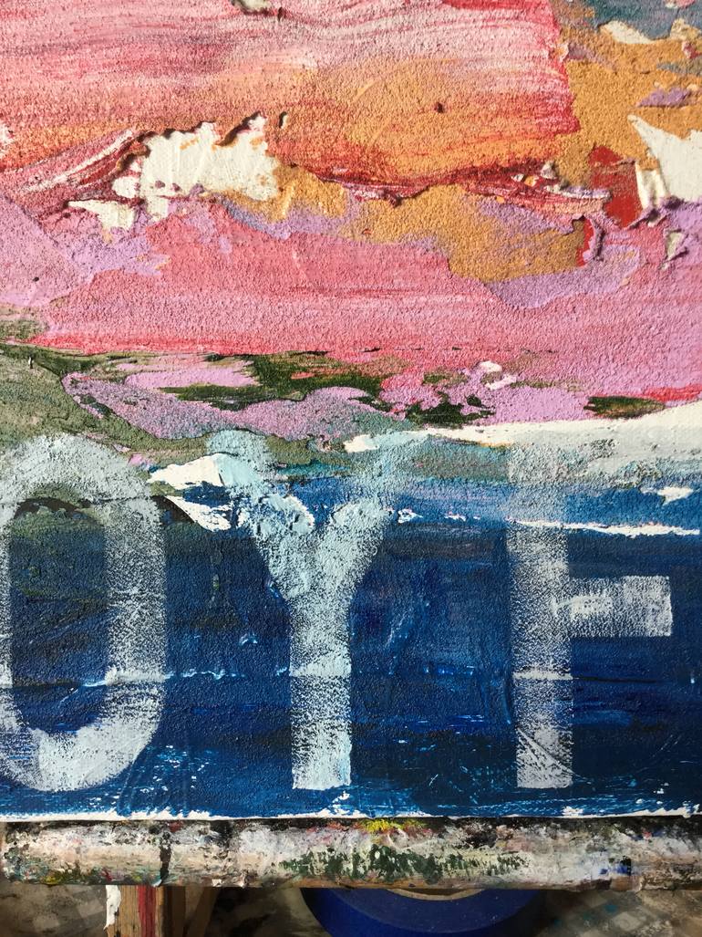 Original Abstract Landscape Painting by Carol Mcdermott