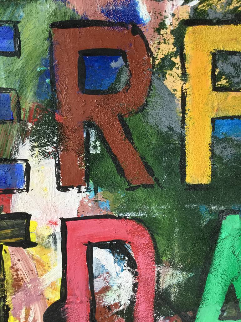Original Abstract Expressionism Abstract Painting by Carol Mcdermott