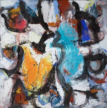 Original Abstract Expressionism Abstract Paintings by Carol McDermott