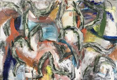 Original Abstract Expressionism Abstract Paintings by Carol McDermott