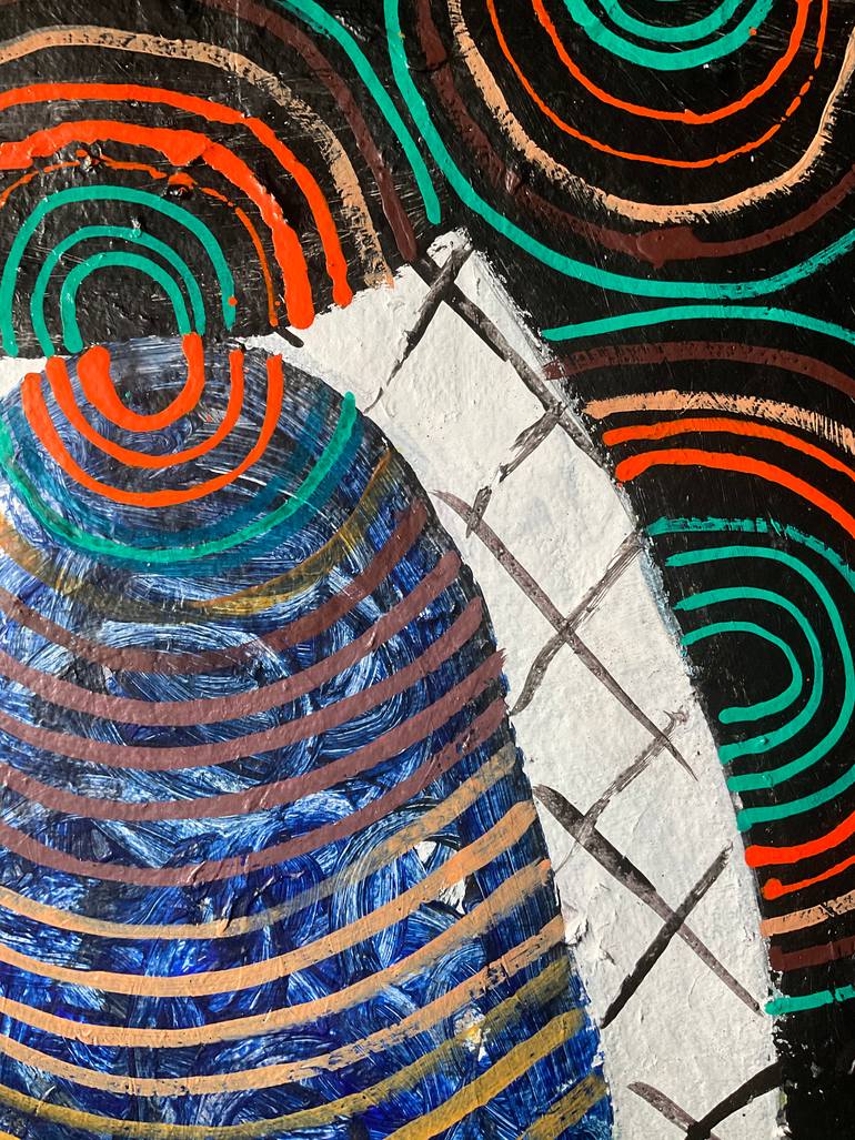 Original Fine Art Abstract Painting by Carol Mcdermott