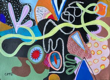 Original Expressionism Abstract Paintings by Carol Mcdermott