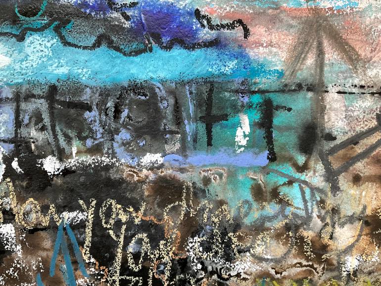 Original Expressionism Landscape Painting by Carol Mcdermott