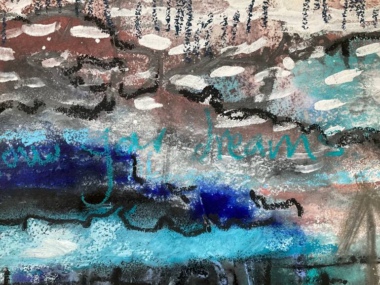 Original Expressionism Landscape Painting by Carol Mcdermott