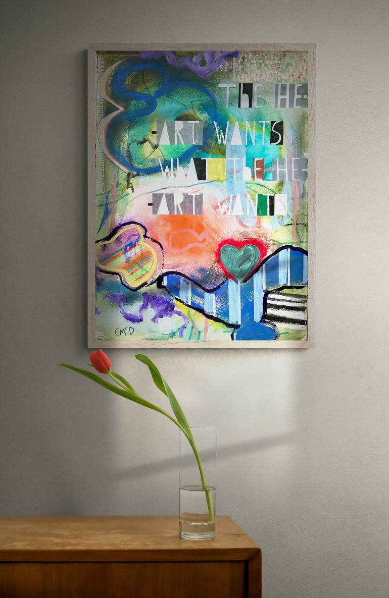 Original Modern Abstract Painting by Carol McDermott