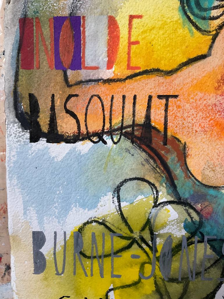 Original Art Deco Nude Painting by Carol Mcdermott