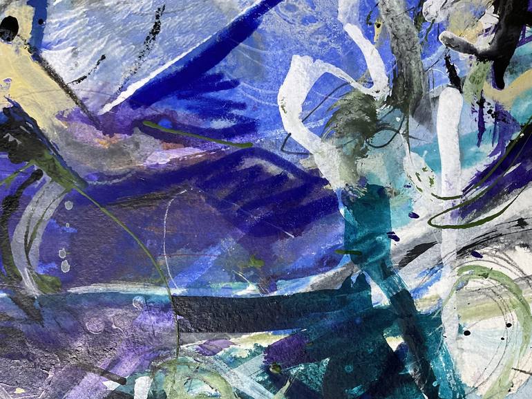 Original Abstract Expressionism Nature Painting by Carol Mcdermott