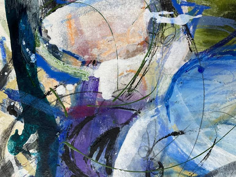 Original Abstract Expressionism Nature Painting by Carol Mcdermott