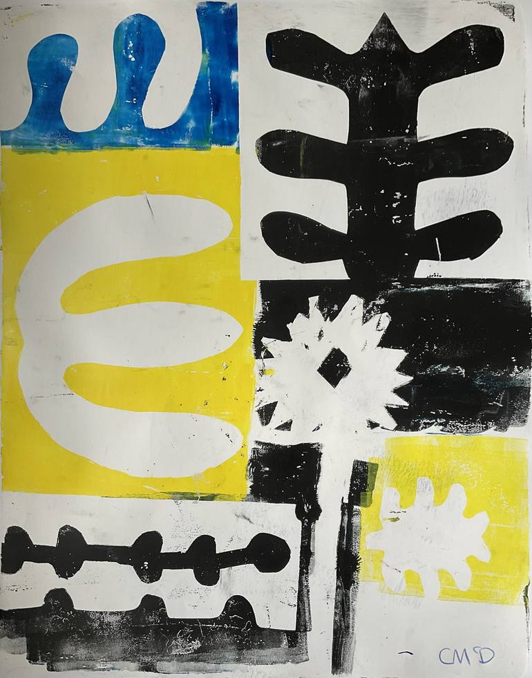 Original Contemporary Abstract Paintings by Carol Mcdermott