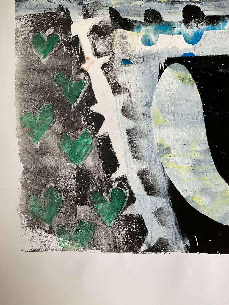 Original Expressionism Abstract Painting by Carol Mcdermott