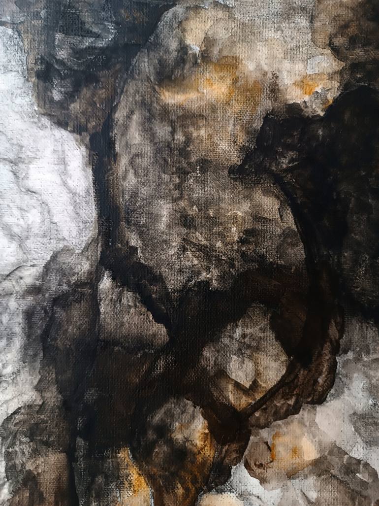 Original Abstract Painting by Evangelos Papapostolou