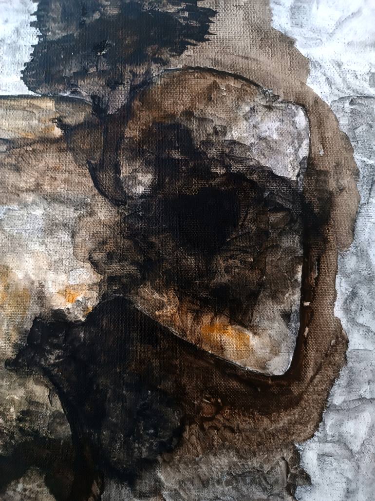 Original Abstract Painting by Evangelos Papapostolou