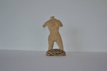Original Contemporary Nude Sculpture by Yves-Marie Dumortier