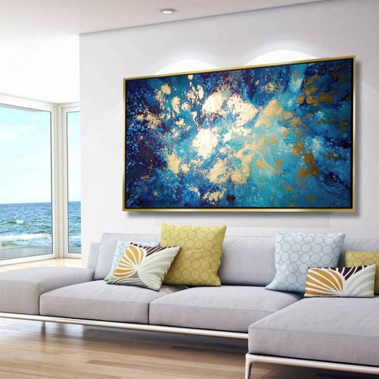 Original Abstract Painting by ELENI DENART