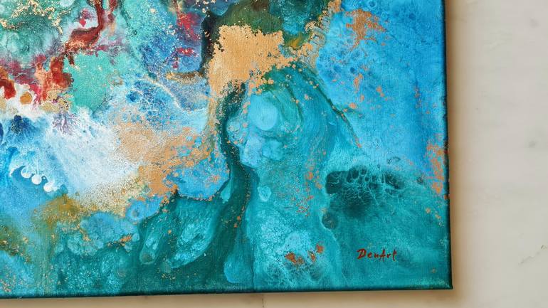 Original Abstract Painting by ELENI DENART