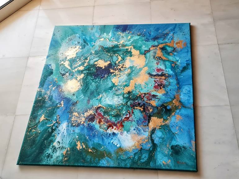 Original Abstract Painting by ELENI DENART