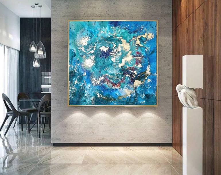 Original Abstract Painting by ELENI DENART