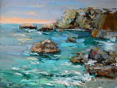 Original Seascape Paintings by Ivory Art Gallery