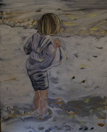 Print of Impressionism Children Paintings by Claire Ketterer