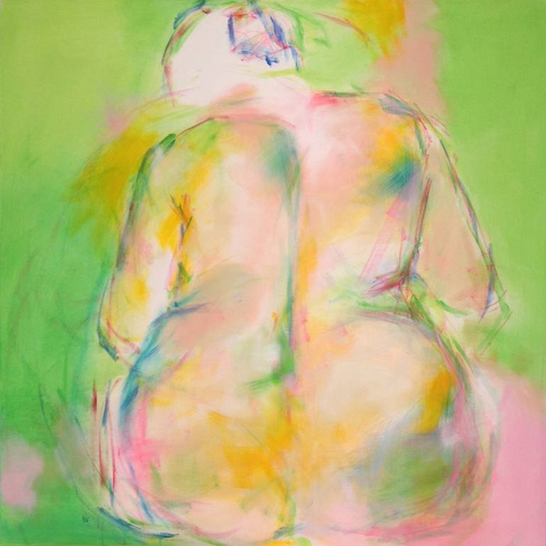 Original Modern Nude Paintings by Rubens Corinne