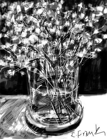 Baby's Breath in Vase - Limited Edition 2 of 50 thumb