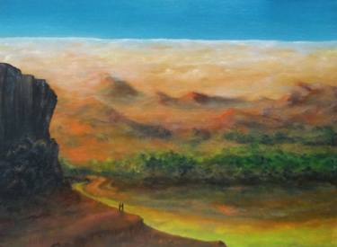 Original Conceptual Landscape Paintings by James Rodriguez