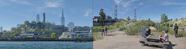 Virtual In-Game Cities. San Francisco. Diptych N°1 - Limited Edition 1 of 8 thumb