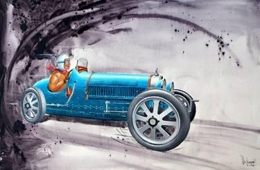 Print of Modern Car Paintings by Michel Michaux