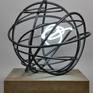 Neon Orb 163 was created in early 2016 as part of a new body of work which was displayed at The Other Art Fair in April. The aim of this neon series is to introduce light into my work but in a tasteful way. I want to hide the wires so the viewer is intrigued and questions what material appears suspended at the centre of the sculpture and how it’s powered.