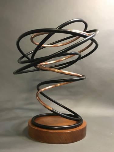 Copper and Black Spiral thumb