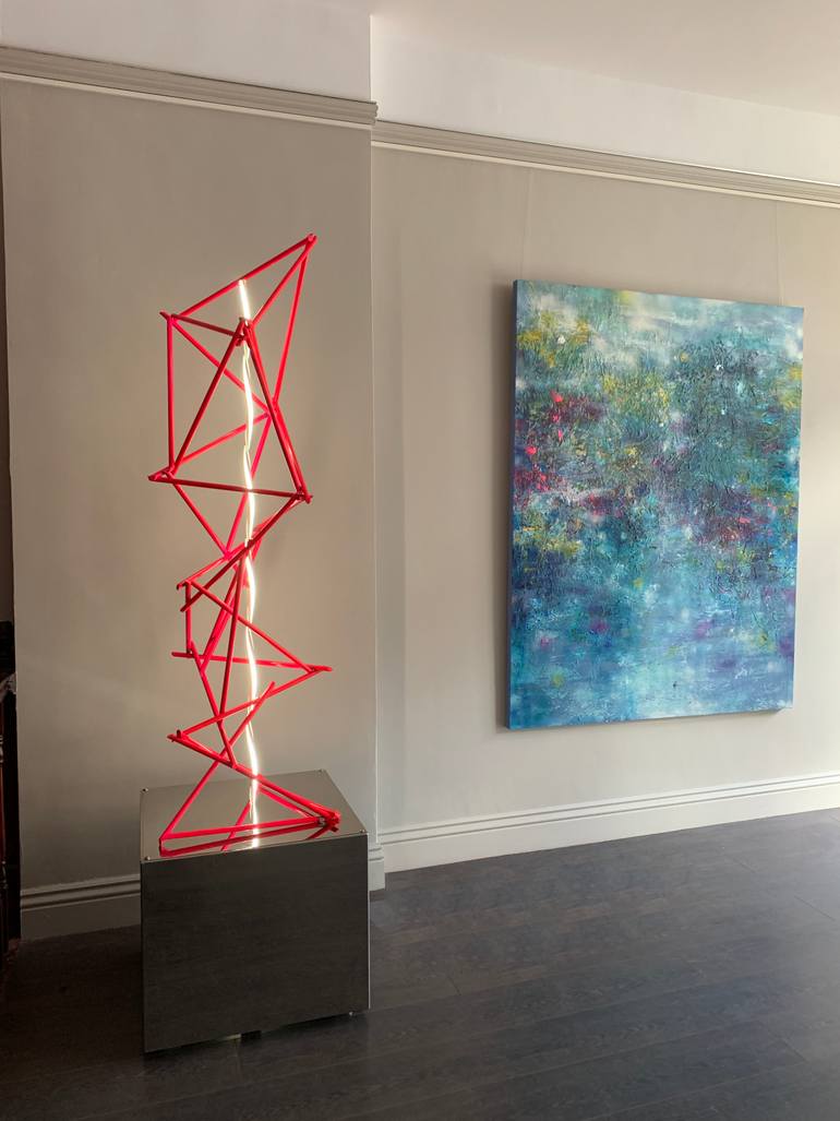 Original Abstract Sculpture by Mark Beattie Mrss