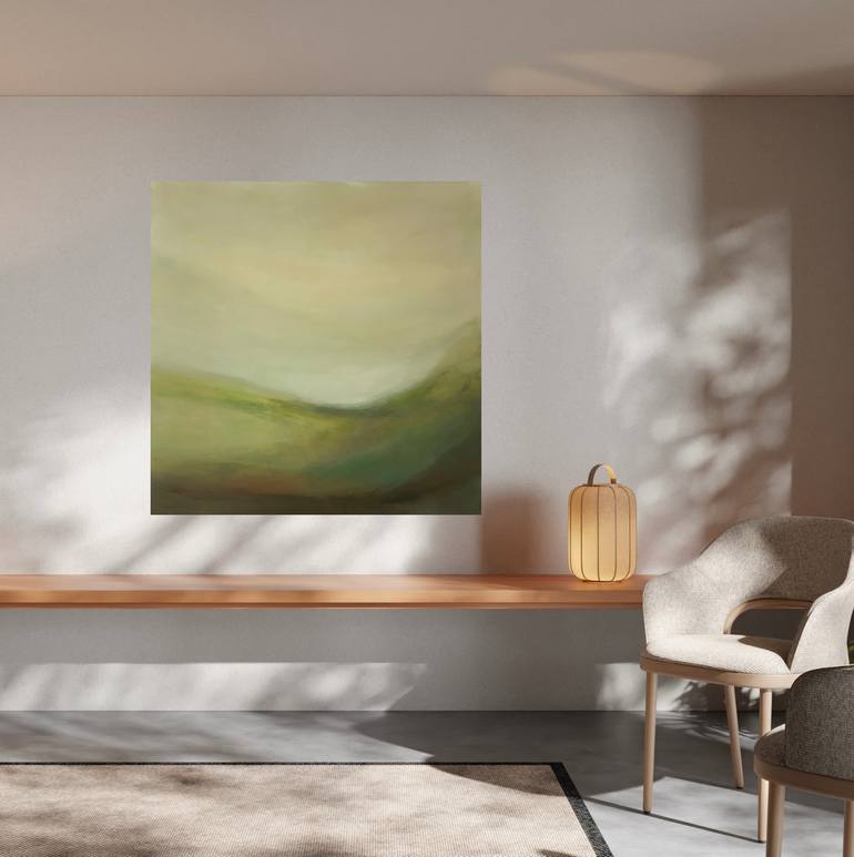 Original Abstract Expressionism Abstract Painting by Nord Sky