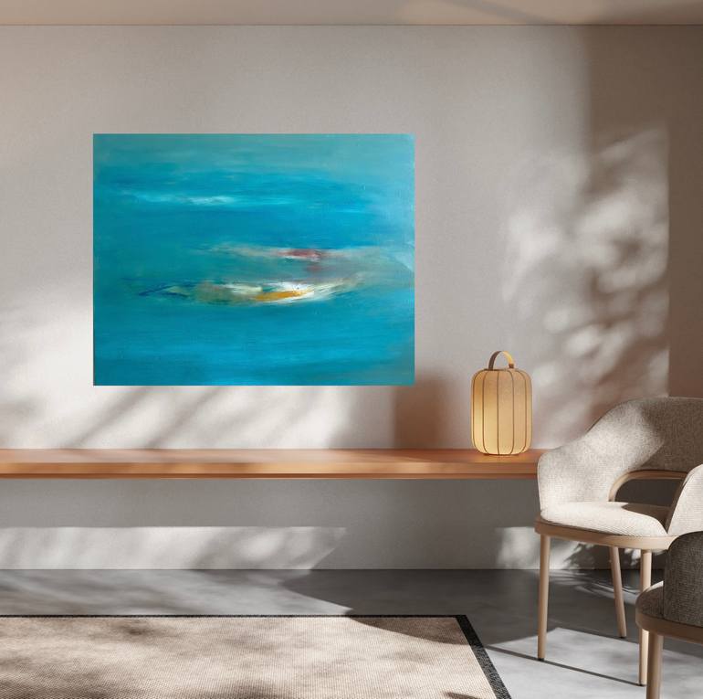 Original Abstract Expressionism Abstract Painting by Nord Sky