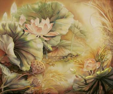 Print of Floral Paintings by Marianna Godici