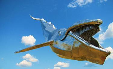 Original Surrealism Transportation Sculpture by Warwick Eede