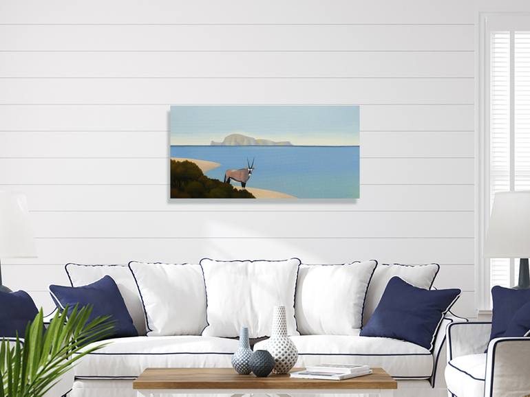Original Contemporary Seascape Painting by Cesare Reggiani