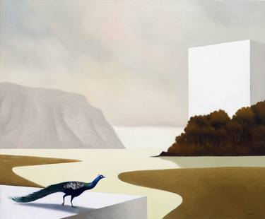 Original Landscape Paintings by Cesare Reggiani