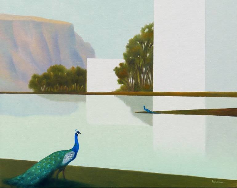 Original Contemporary Landscape Painting by Cesare Reggiani