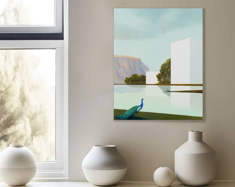 Original Contemporary Landscape Painting by Cesare Reggiani