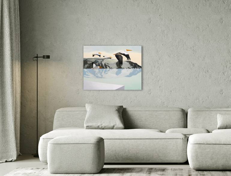 Original Figurative Seascape Painting by Cesare Reggiani