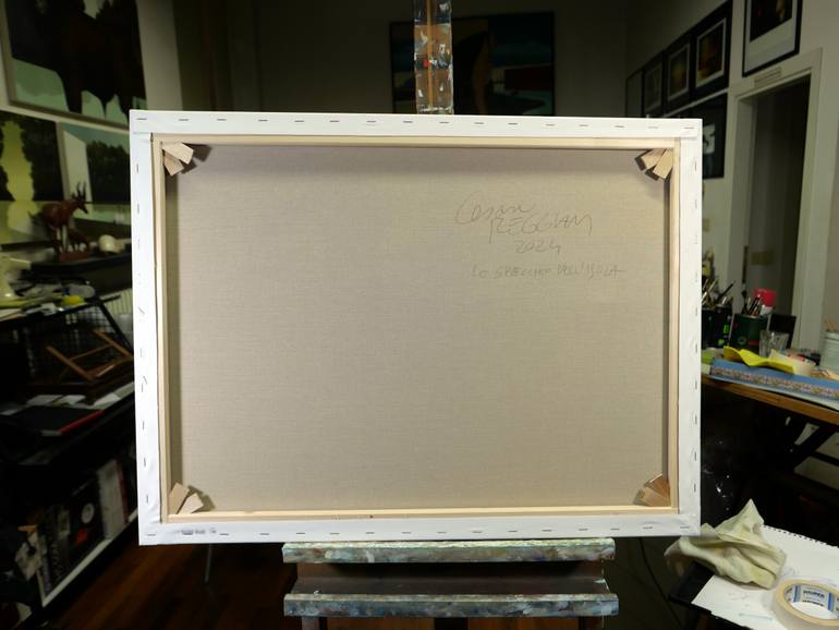 Original Figurative Seascape Painting by Cesare Reggiani