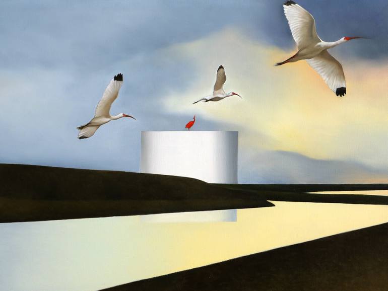 Original Contemporary Landscape Painting by Cesare Reggiani