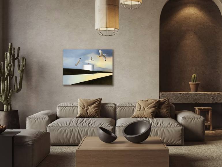 Original Contemporary Landscape Painting by Cesare Reggiani