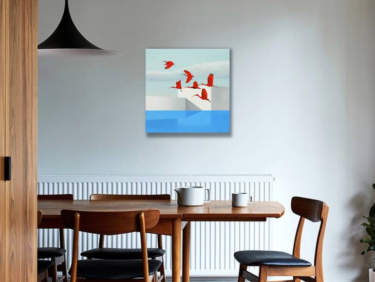 Original Contemporary Seascape Painting by Cesare Reggiani